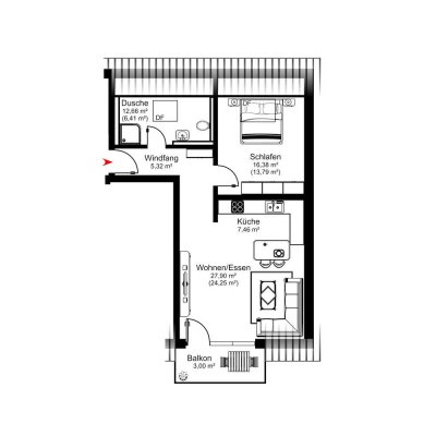 F&D | Wohnung 9 - Haus 1