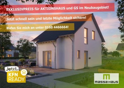 � SPEZIALANGEBOT INKL. GS! � Unser tolles Aktionshaus inkl. Erker "Effizienz A" zum Selbstausbau!