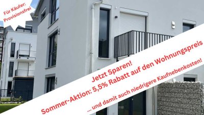 Neubau - Nachhaltig - Zukunftsorientiert: 2-Zi.-Wohnung ca. 78 m² m. zwei Balkonen in Germering