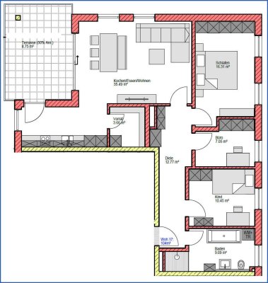 Wohnung 17, Haus 2, 2.OG