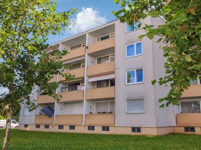 Charmante 1-Zimmer-Wohnung mit Tiefgaragenplatz und West-Balkon in ruhiger, naturnaher Lage