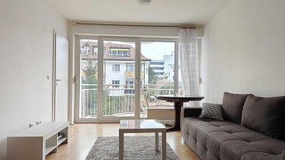 Gemütliche 2-Zimmer-Wohnung mit ruhigem Ostbalkon in München-Milbertshofen