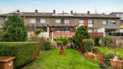 Ihre Oase der Entspannung! RMH mit 6 Zimmern inkl. Garage, Sauna, Loggia und Garten