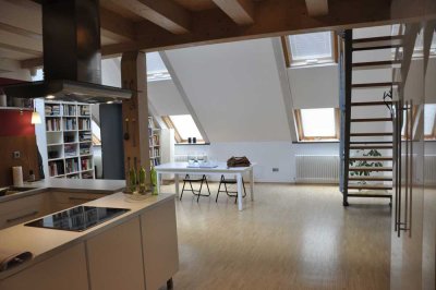 Industrie-Loft mit Wellnessbereich in bester Lage von Leipzig