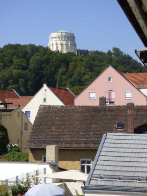 Gemütl. Single-Wo., m. idyllischem Blick zu Kelheim's Altstadt- Mitte!