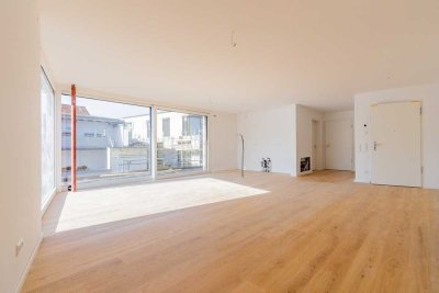 Exklusive Neubau-Dachgeschosswohnung im Herzen von Neckarsulm – Modernes Wohnen mit Weitblick!