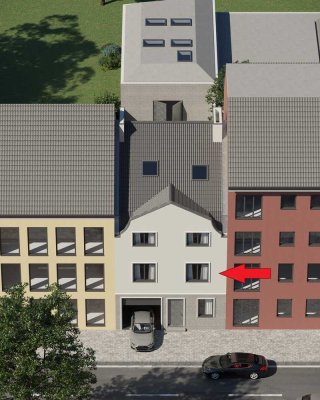 Erstbezug nach Sanierung - Familienfreundliche 3.-Zi.-Whg. mit Balkon und Garage in 3.-Fam.-Haus