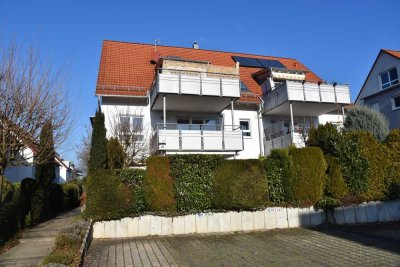 4-Zimmer Wohnung mit Südterrasse/Garten, Tiefgarage und Außenstellplatz