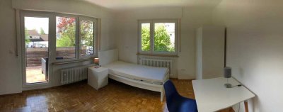 Möblierte 1-Zimmer-Wohnung mit Balkon in Crailsheim-Zentrum