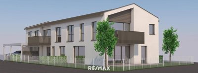 Attraktive 4 Zimmer Neubau-Terrassenwohnung mit 2 überdachten AAP Top 4