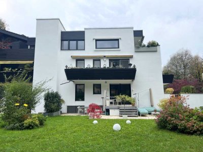 Traumhafte, großzügige 3-Zimmer- Penthouse-Wohnung in erster Reihe am Isarhochufer VERKAUFT