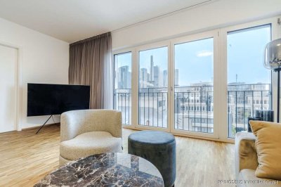 Elegantes Penthouse in Top-Lage: Stilvolles Wohnen mit Skyline-Blick und Dachterrasse