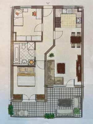 Hochwertige 3-Zimmer-Wohnung 72m² mit Balkon, TG-Stellplatz & Fahrstuhl. Frei ab 1.7.