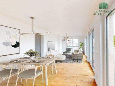 Neu: Attraktive 4-Zimmer-Wohnung im Quartier am Jagdschloss