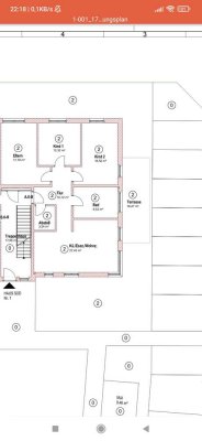 Stilvolle, neuwertige 4-Raum-EG-Wohnung mit gehobener Innenausstattung mit Terrasse in Osthofen