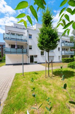 Nur mit Wohnberechtigungsschein! Moderne, gut geschnittene & barrierearme Wohnung mit Balkon am Park