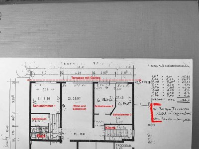 Exklusive 4-Raum-Terrassenwohnung mit Balkon in Neckargemünd