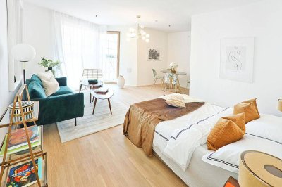 AB FEBRUAR: Modern Wohnen im Metropolitan - Provisionsfreies Loft mit Balkon