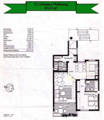 Kapitalanlage: Geschmackvolle 3-Zimmer-Wohnung, vermietet, o. Maklerkosten in Stuttgart-Botnang