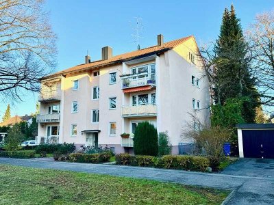 Helle, renovierte 3 Zimmer Dachgeschosswohnung in Fürstenried-Maxhof