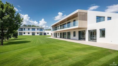 Modernes Wohnen in Pusarnitz. Wohnungen mit Grünfläche oder Panoramaterrasse. Neubau.