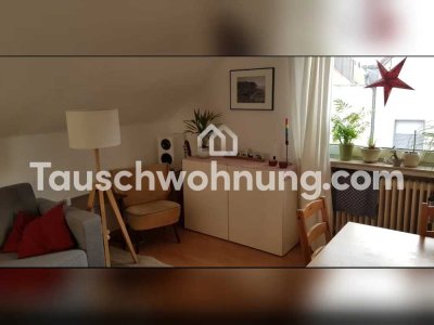 Tauschwohnung: Gut geschnittene 3-Zimmer-Dachgeschoss-Wohnung