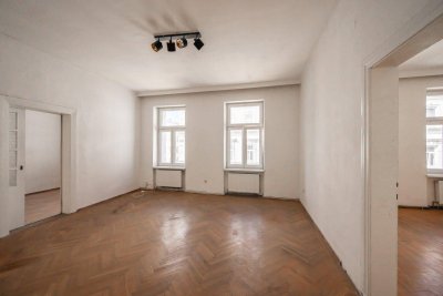 ++NEU++ renovierungsbedürftige 3-Zimmer ALTBAU-WOHNUNG in sehr guter Lage!