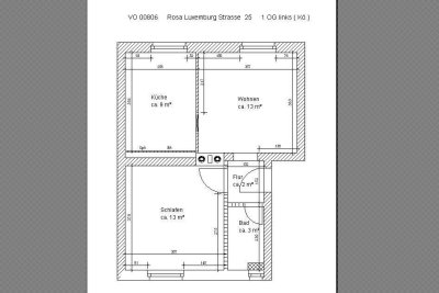 süße kleine 2-Raum-Wohnung im Herzen von Schönebeck