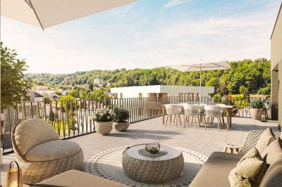 Lumper Höhe - Dachgeschosswohnung mit großer Dachterrasse in beliebter Lage