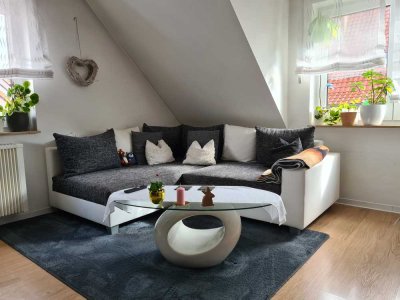 3 Zimmer Maisonette Wohnung, 61+ m², zentral und doch ruhig