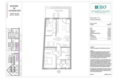 Wohnen im Lavendelhof, unkonventionelle 3-Zimmer-Wohnung mit Terrasse