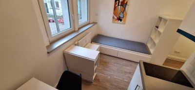 Erstbezug nach Sanierung mit Einbauküche: Vollmöblierte 1-Zimmer-Wohnung in Mannheim (Ap. Nr. 3)