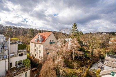 Exklusives Dachgeschoss mit zwei Terrassen am Pötzleinsdorfer Schlosspark