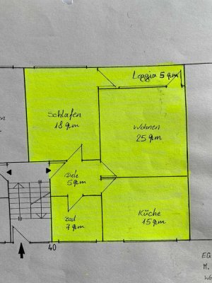 Schöne 2-Zimmer-Wohnung mit Balkon in Biedenkopfer Straße 38-40, 57072 Siegen