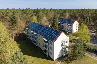 Gepflege 3-Zimmerwohnung im grünen Umfeld mit Balkon. Optional mit Privatgarten. Vermietet