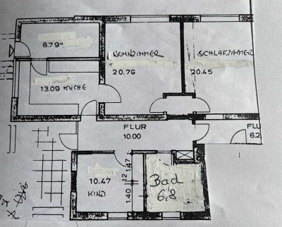 3-Zimmer-EG-Wohnung in Berghaupten