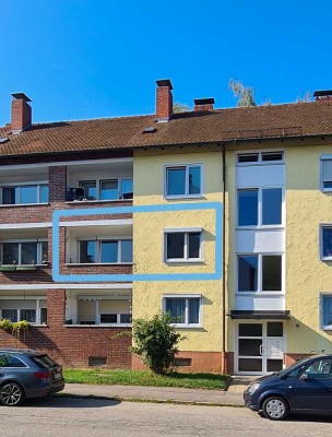 Ruhige 3-Zimmer Wohnung im Zentrum von Straubing, Nähe Freibad, zu verkaufen