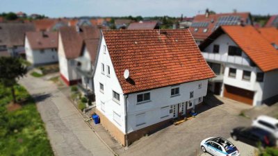 Kernsaniertes Einfamilienhaus mit ELW und Ausbaupotential in Hechingen-Weilheim