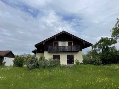 Großes Grundstück mit sehr schönem Bergblick in Kiefersfelden