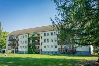 Im Grünen gelegene 3-Raum-Wohnung mit Balkon