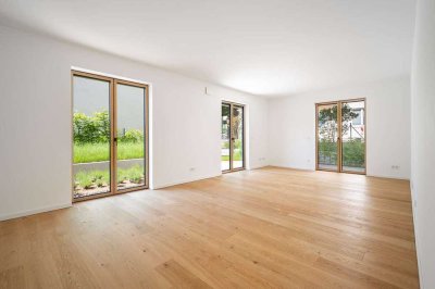 Wohnen in Starnberg. 2-Zimmer-Erdgeschosswohnung mit Terrasse.