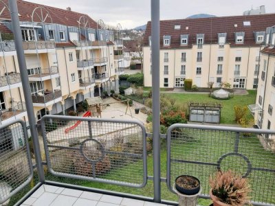 Zentrale 3-Zimmer-Wohnung mit Balkon und Tiefgarage in Gaggenau