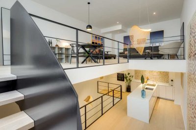 Exklusive Galerie-Loft-Maisonette im Szeneviertel Schwabing