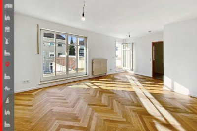 3-Zimmer-Terrassenwohnung in direkter Nähe zum Schlosspark mit ca. 100 m² Wohn-/ Nutzfläche