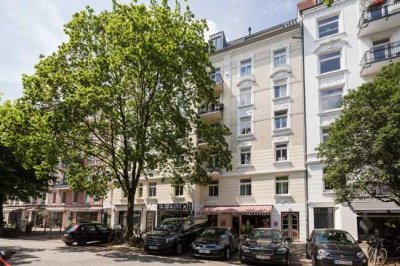 Hegestraße 11a - EG hinten, ruhig, mit großer Terrasse