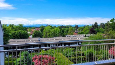 Isartal-Ebenhausen: Großzügige 2 Zimmer-Wohnung mit traumhaftem Fernblick!