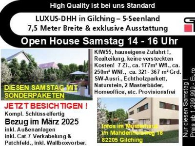 OPEN HOUSE Samstag 22.02. - High Quality ist unser Standard - nur diesen Samstag ab 1.299.999,--