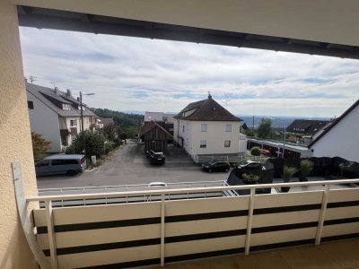 Sanierte 1-Zimmer-Wohnung mit Balkon und Einbauküche in Esslingen Hegensberg