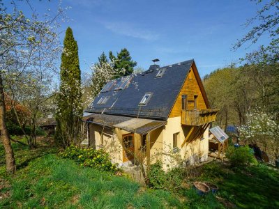 Naturnahes Wohnen: Einfamilienhaus mit großem Grundstück in Netzschkau !