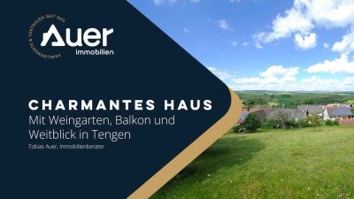 Charmantes Haus in Tengen mit Wintergarten, Balkon und Weitblick - Perfekt für Familien